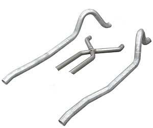 [PYE-SMA10] Pypes Performance Exhaust SMA10: No-Muffler Exhaust System 1967-73 Mopar A-Body