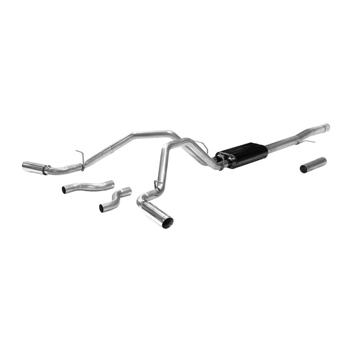 [FLO-817602] Flowmaster 817602: 817602 American Thunder Cat-Back Exhaust System 2011-2018 GM Silverado/Sierra 1500 6.2L (Crew/Double Cab)
