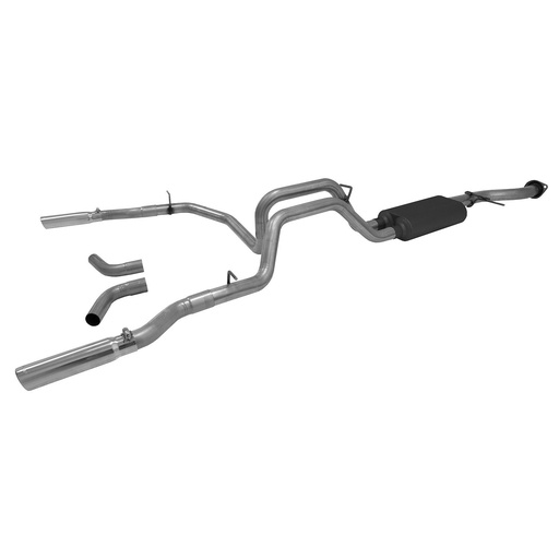 [FLO-817435] Flowmaster 817435: 817435 American Thunder Cat-Back Exhaust System 1999-2006 GM Silverado/Sierra 4.8L/5.3L (Std Cab)
