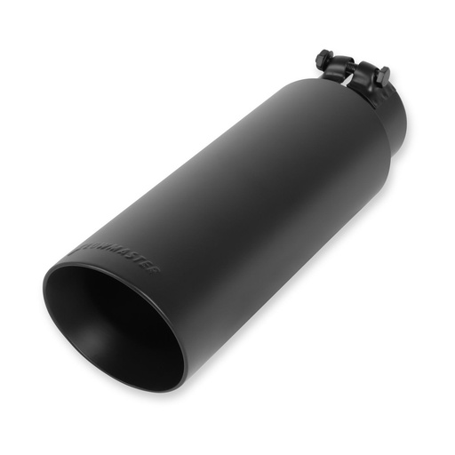 [FLO-15398B] Flowmaster 15398B: Black Clamp-On Ceramic Coated Stainless Steel Exhaust Tip