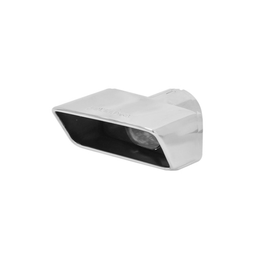 [FLO-15393] Flowmaster 15393: Polished Stainless Steel Exhaust Tip Single Wall, Angle Cut, Rolled Edge