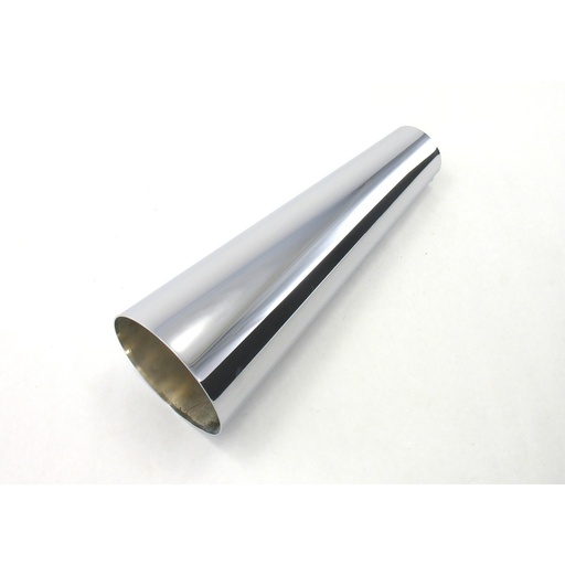 [PTE-H7328] Patriot Exhaust H7328: Street Rod Megaphone Exhaust Tip Chrome Finish
