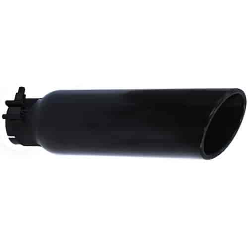 [GRH-GRT25414B] Go Rhino GRT25414B: Round Exhaust Tip Black Powdercoat