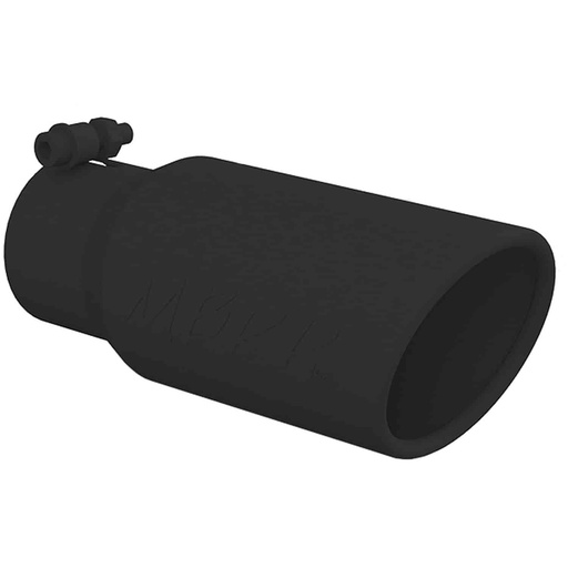 [MBR-T5155BLK] MBRP T5155BLK: Exhaust Tip Angled Rolled End